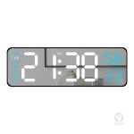 Horloge de bureau numérique avec alarme intégrée