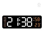 Horloge numérique de table avec grande lisibilité