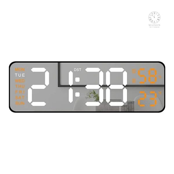 Horloge de bureau design minimaliste et fonctionnel