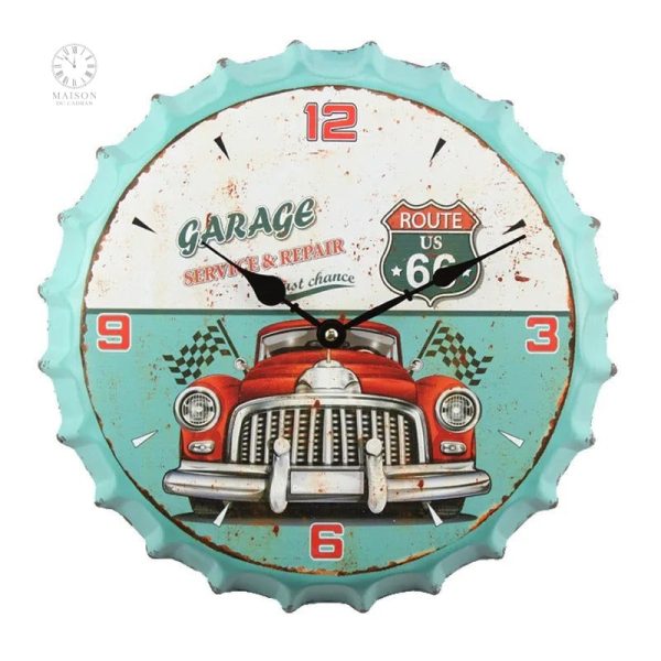Horloge décorative rétro pour un intérieur unique