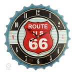 Horloge murale rétro avec finitions soignées