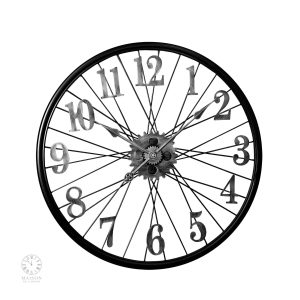Horloge moderne en métal pour décoration intérieure