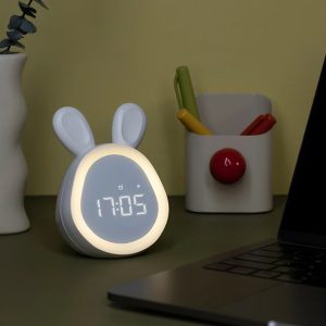 Réveil décoratif lapin, idéal pour les petits