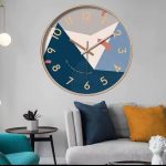 Horloge murale moderne au design contemporain