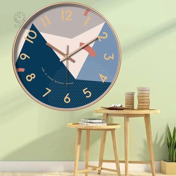 Horloge design élégante pour décoration intérieure moderne