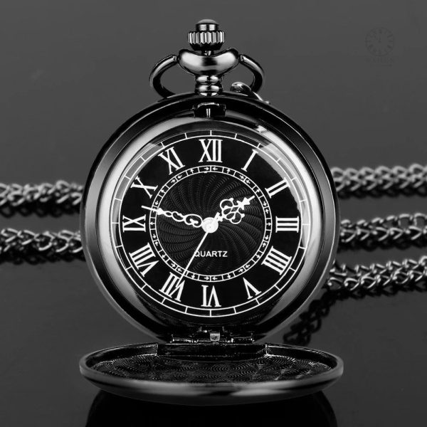 Montre gousset avec finition polie brillante
