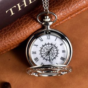 Accessoire vintage, Montre à Gousset Argentée