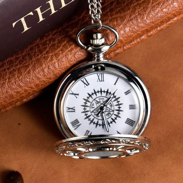 Accessoire vintage, Montre à Gousset Argentée