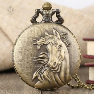 Montre à Gousset Cheval élégante et raffinée