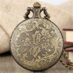 Détails de la Montre Gousset avec motif cheval