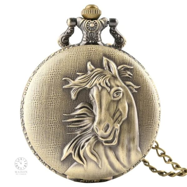 Accessoire horloger Montre Gousset Cheval pour collectionneurs