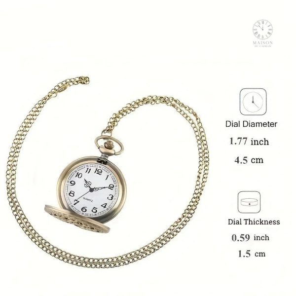 Design élégant de montre à gousset pour homme