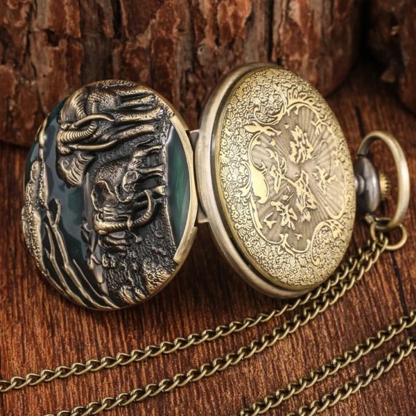 Montre à gousset classique pour amateurs de style