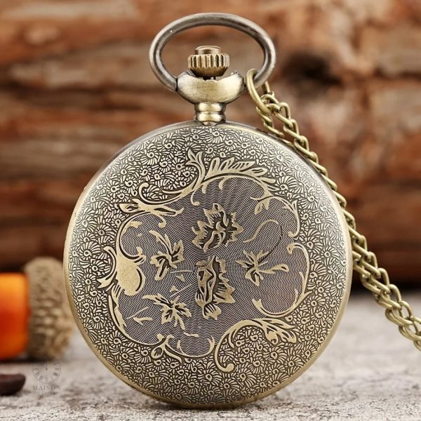 Détails de la montre gousset inspirée de Harry Potter