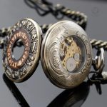 Montre mécanique gousset inspirée du steampunk