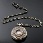 Élégante montre à gousset, esthétisme steampunk