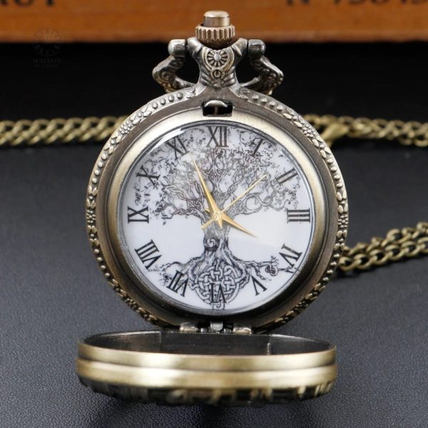 Design contemporain de montre gousset classique