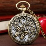 Montre à Gousset Papillon élégante et raffinée