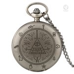 Montre à gousset classique au mécanisme quartz
