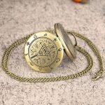 Montre gousset au design traditionnel en quartz