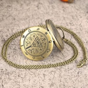 Montre gousset au design traditionnel en quartz