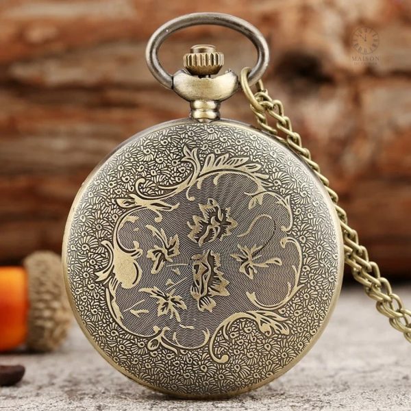 Accessoire vintage : montre à gousset quartz