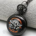 Accessoire rétro : montre gousset Route 66