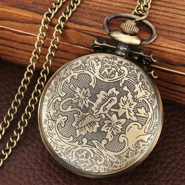 Montre à Gousset en Acier Inoxydable