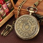 Montre Gousset avec Finition Élégante