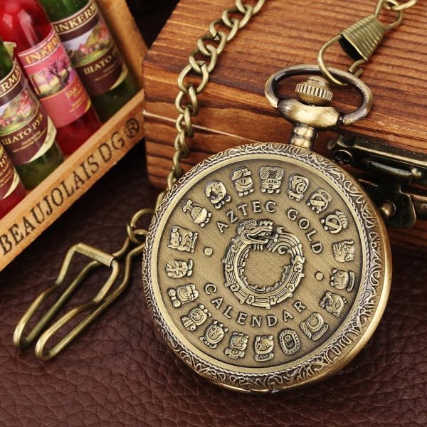 Montre Gousset avec Finition Élégante