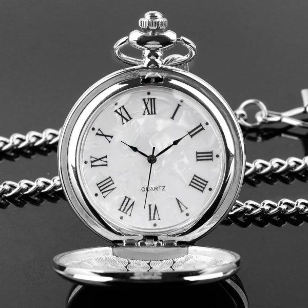 montre-de-poche-1 Montre de Poche élégante en acier inoxydable