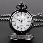 Montre Gousset avec chaîne, touche rétro chic