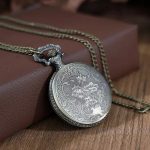 Accessoire vintage : montre de poche fleurs