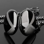 Montre Gousset moderne en acier inoxydable