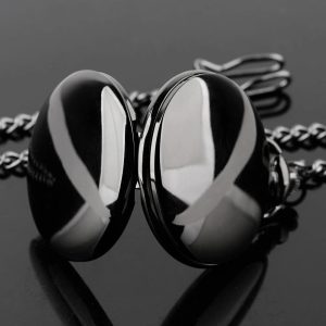 Montre Gousset moderne en acier inoxydable