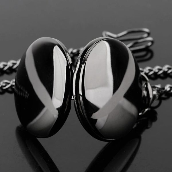 Montre Gousset moderne en acier inoxydable