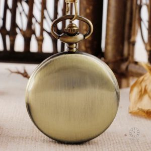 Montre Gousset traditionnelle au mécanisme visible