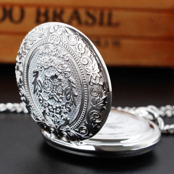 Accessoire vintage : montre gousset argent
