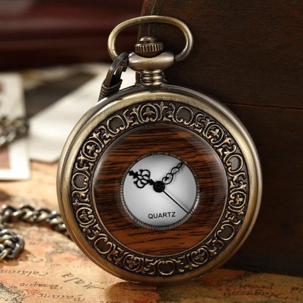 montre-gousset-bois-et-metal-1 Montre Gousset en Bois et Métal