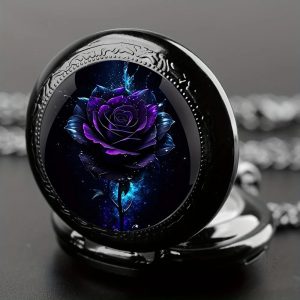 Montre gousset rose au design unique et intemporel