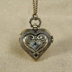 Montre Gousset Coeur élégante et unique