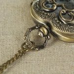 Élégante Montre Gousset en forme de coeur pour femme