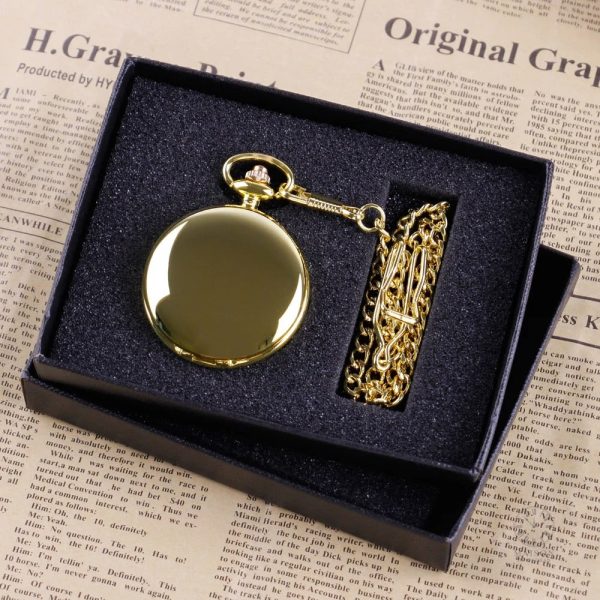 Élégante montre gousset pour homme, style rétro