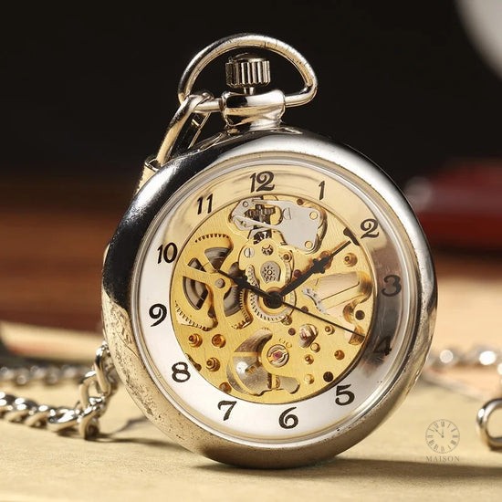montre-gousset-mecanique-argent-1 Montre Gousset Mécanique en Argent