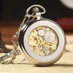 Montre Gousset Mécanique élégante en métal