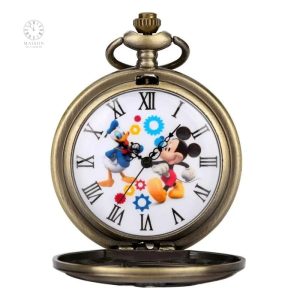 Montre gousset Mickey pour les fans de Disney