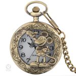 Design classique de montre gousset Mickey