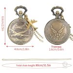 Montre Gousset avec charme rétro et militaire
