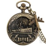 Accessoire de mode Montre Gousset rétro