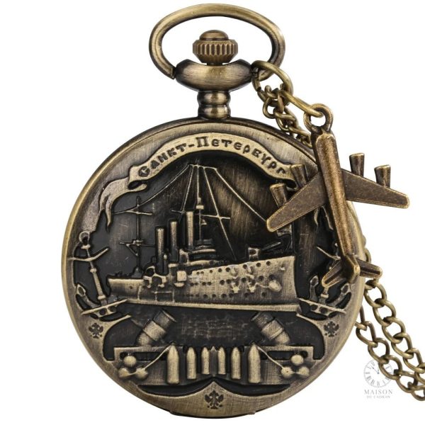 Accessoire de mode Montre Gousset rétro